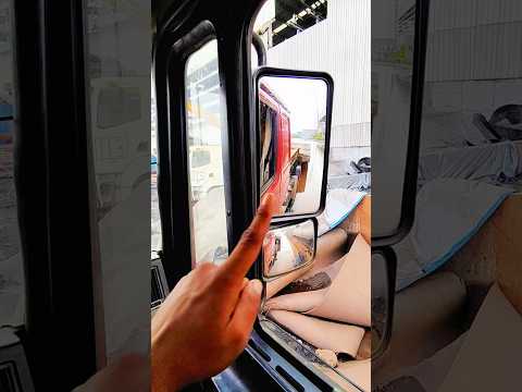 Tehnik Mundur Kanan Mobil trailer #mobiltrailer #alatberat #proyek #konstruksi #shorts
