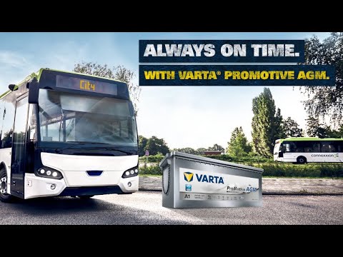 How VARTA ProMotive AGM batteries keep bus fleets connected and running 24/7 | VARTA Fleet Program