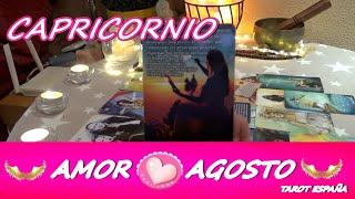 ♑️CAPRICORNIO AMOR AGOSTO 2025❤️