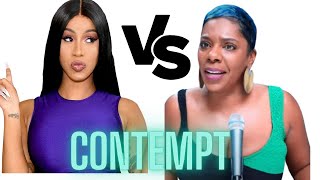 Tasha K ordered to remove Cardi B content, Cardi awarded attorney fees!