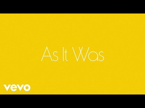 Harry Styles - As It Was (Audio)