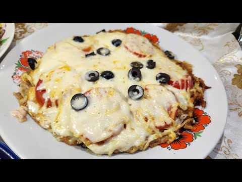 Baqlajonli pitsa tayyorlash/Бақлажонли питса тайёрлаш