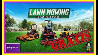 Vido-Test : Lawn Mowing Simulator - ? Review- Anlisis y juego GRATIS ? en Amazon Games!!!!!