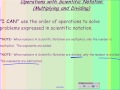 Operations with Scientific Notation: Multiplication and Division