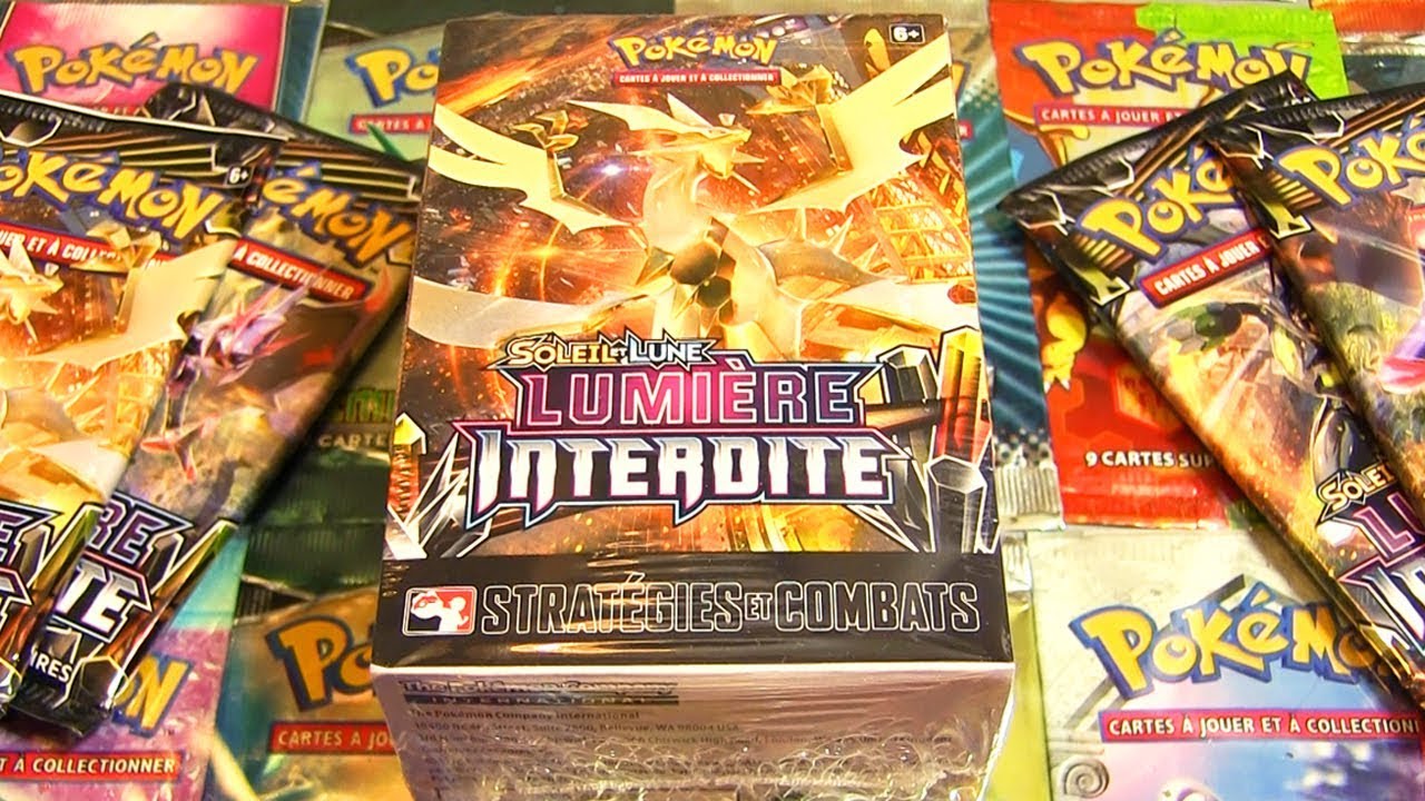 LE RETOUR DE LA CHANCE ! OUVERTURE DE BOOSTERS POKEMON LUMIERE INTERDITE FR !