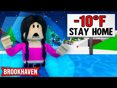 THE FREEZE IS COMING in ROBLOX BROOKHAVEN!