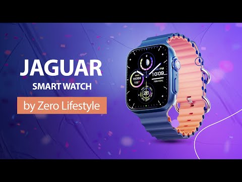 The Smartwatch that makes a statement ,"It's Done Right" Meet the Jaguar by Zero Lifestyle