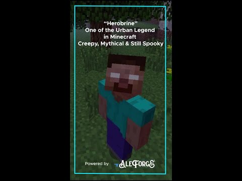 "Herobrine" - One of the Urban Legends and Myth in Minecraft
