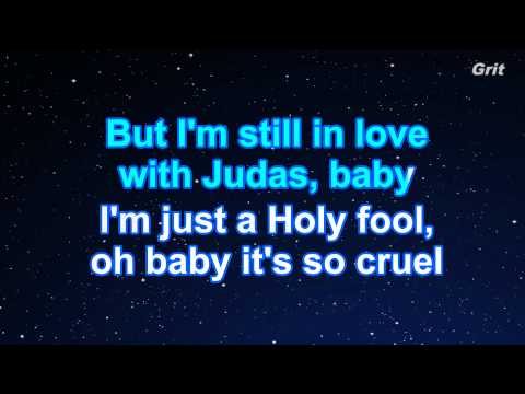 Judas – Lady Gaga Karaoke【Guide Melody】