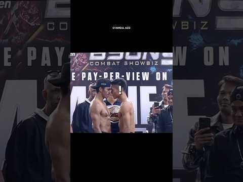 Face Off Aziz Calim🇮🇩 Selama Main Di Byon Combat🔥 #azizcalim #kickboxing #shorts #reels #fyp