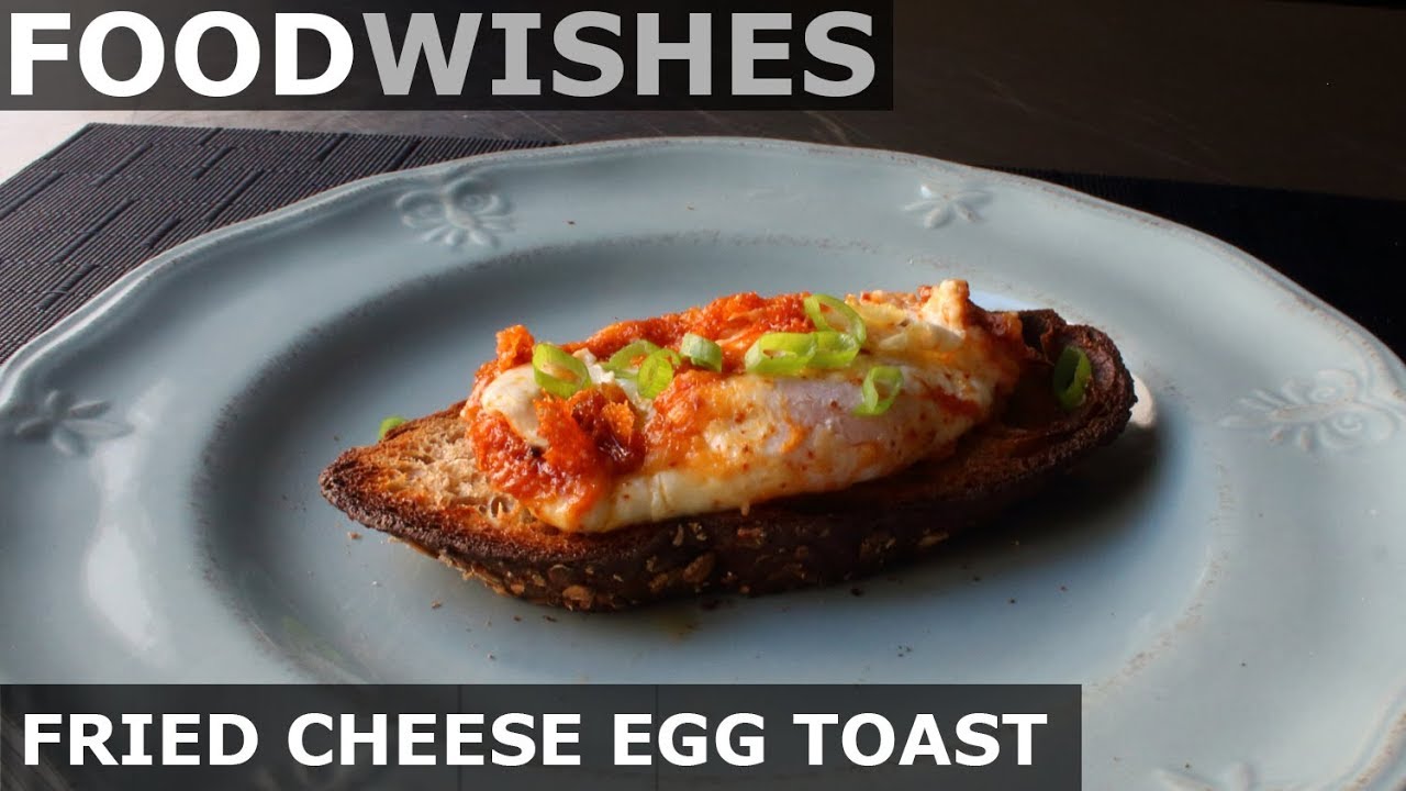 Fried Cheese Egg Toast