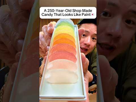 250-Year-Old Japanese Candy That Looks Like Paint