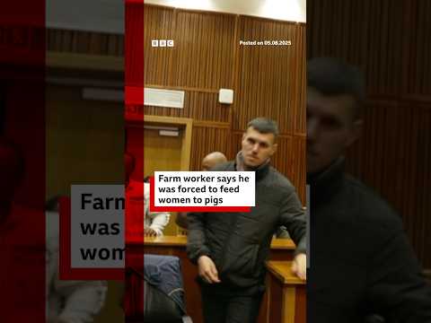 Farm worker says he was forced to feed women to pigs. #SouthAfrica #BBCNews