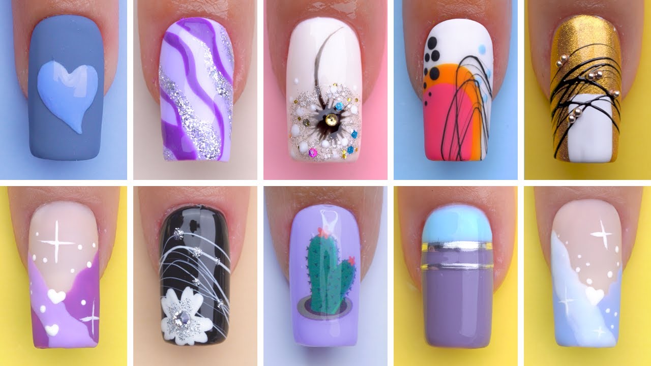 15+ Pretty Nail Art Tutorial | Best Nails Art Tutorial 