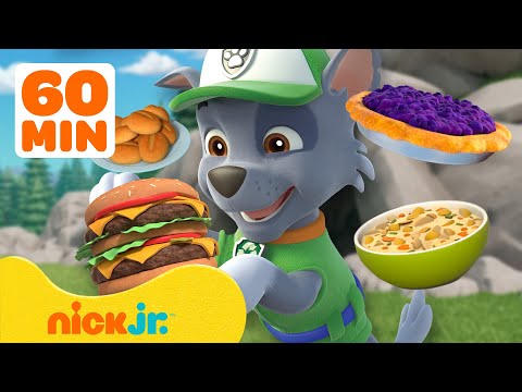 Patrulha Canina | As Aventuras e Resgates Mais DELICIOSOS da Patrulha Canina! 🍔🥧 | Nick Jr.