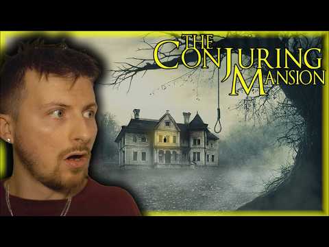 Surviving the Night Inside the HAUNTED CONJURING MANSION (SCARY)