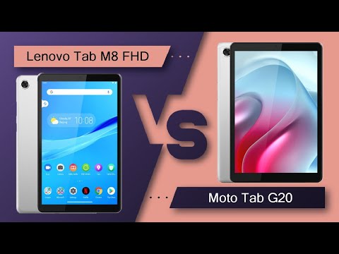 (ENGLISH) Lenovo Tab M8 FHD Vs Moto Tab G20 - Full Comparison [Full Specifications]