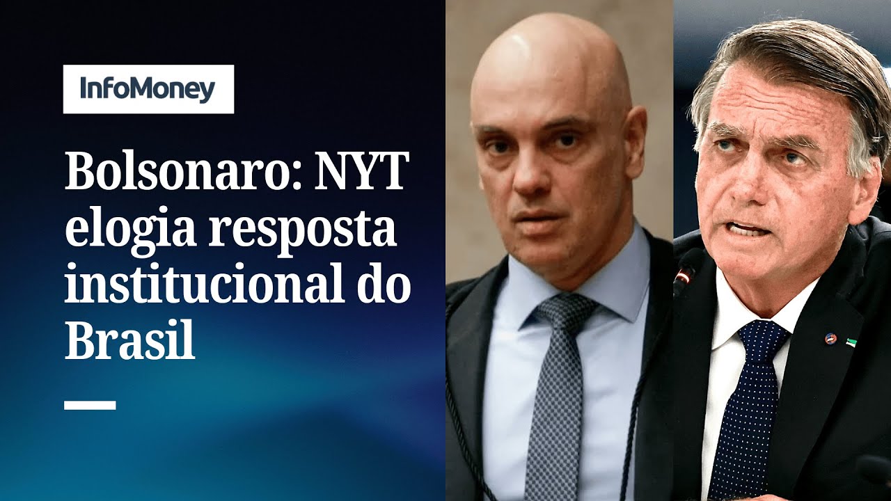 NYT: julgamento de Bolsonaro é triunfo da democracia, mas há excessos | InfoMoney News