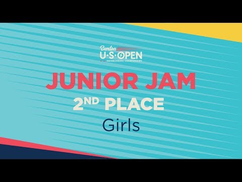 2019 Burton U·S·Open Junior Jam Halfpipe ? Girls? 2nd Place Run