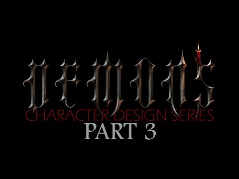 DEMONS - Character Design Concept Art Tutorial - Part 3