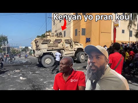 Bwa mare popilasyon an bloke cha Kenyan sa pandan y'ap revandike pou mande leta ba yo sekirite yo