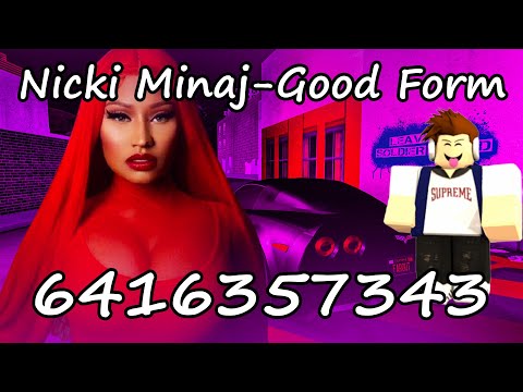 Nicki Minaj Id Codes Roblox 07 2021 - nicki minaj roblox song codes