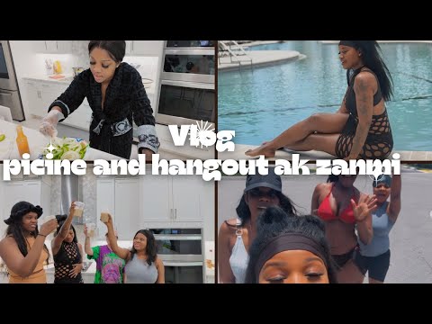 VLOG: PASÉ YON BÈL JOUNEN NAN PICINE AVÈK NOU | PRAN MASAJ AK MANMAN’M | PASÉ TAN AK FANMI, ZANMI’M+