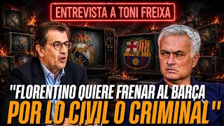 💥 *PAM* ENTREVISTA A TONI FREIXA: DENUNCIA A FLORENTINO PÉREZ, TRAICIÓN CUCURELLA, VUELTA MOURINHO
