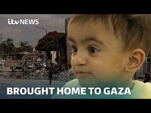 One mother's agonising decision, after she was separated from her premature baby in Gaza | ITV News