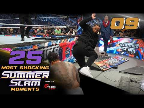 Jimmy Uso sabotages brother Jey Uso: 25 Most Shocking SummerSlam Moments