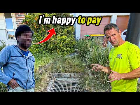 He Doesn't know that I'm mowing His Yard For Free!