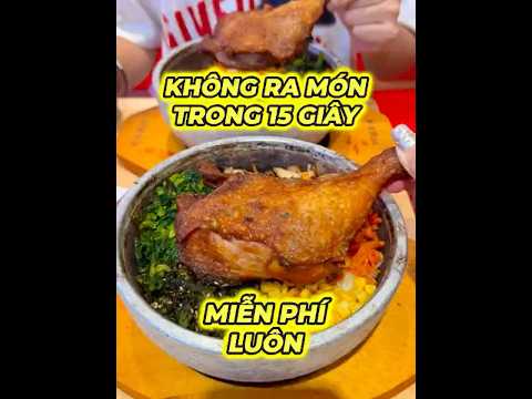 KHÔNG RA MÓN TRONG 15 GIÂY MIỄN PHÍ LUÔN #food