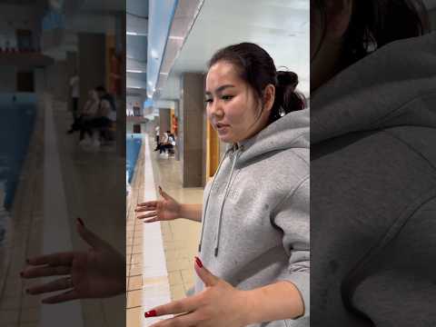 Тренировочный процесс в бассейне под руководством Алии Ерлановны. Школа дзюдо в Астане ORTUS.KZ.