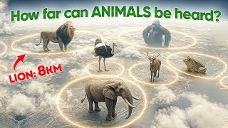 Animals SOUND Distance | 3D Comparison