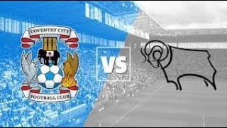LIVE  Derby County vs Coventry City Championship England  Match Today live Score