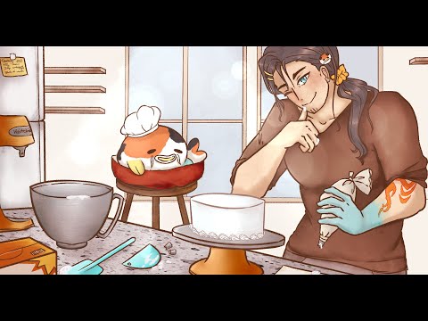 【Holiday】Christmas cakes and crepes! Let me show you my 9 year old rusty cake decorating skills!