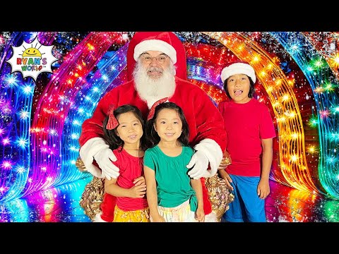 Magical Christmas Lights & Epic New Year's Fireworks | Ryan's Family Holiday Fun!