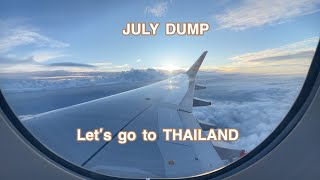 JULY DUMP | Diet and Travel vlog, First time in Bangkok, Thailand