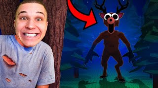 MORAM DA PREŽIVIM 99 DANA U UKLETOJ ŠUMI !!!😱🌲 | Roblox avantura *OPASNO*