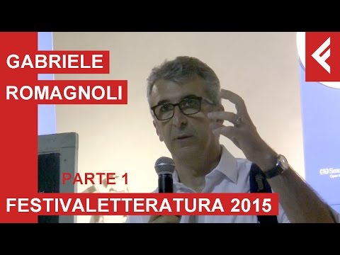 Gabriele Romagnoli "Solo bagaglio a mano" al Festivaletteratura - Parte 1