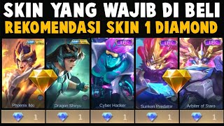 REKOMENDASI SKIN YANG WAJIB DI BELI PAKE DIAMOND KUNING HARGA 1 DIAMOND !!
