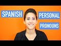 Exploring Spanish Subject Pronouns