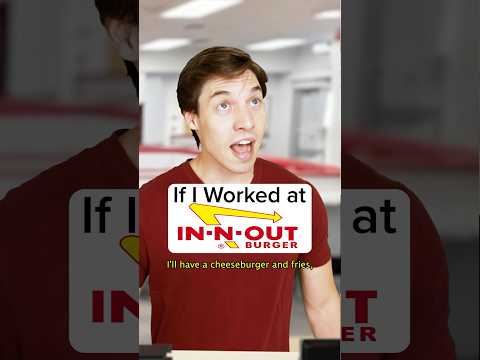 Secret menu items got out of hand. 🍔 #skit #funny #comedy #innout #innoutburger #skits #fastfood