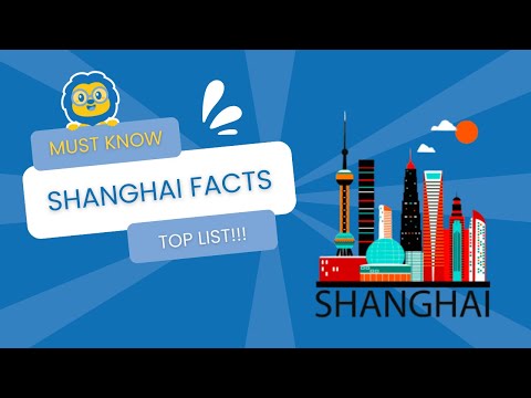 Shanghai Facts and Figures (NO.7 will SHOCK you)