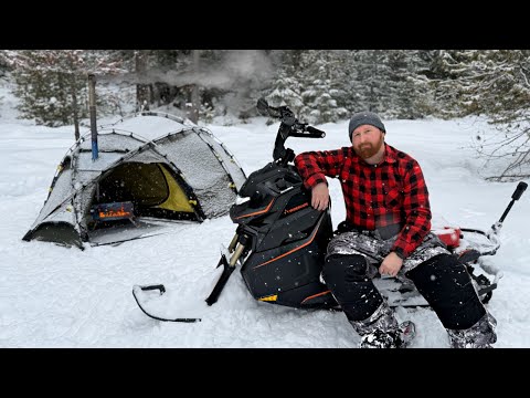 This Snow Machine Made Winter Camping EASY!