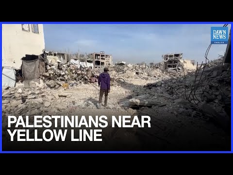 YouTube video thumbnail: Palestinians Near Gaza’s Yellow Line Struggle to Access Their Homes