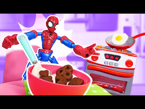¡Episodios con Spiderman y Juegos de plastilina para niños en Caja Mágica!