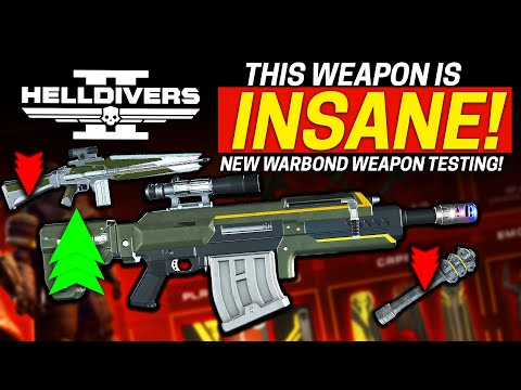 Helldivers 2 - I Unlocked and Tested NEW Weapons in the Democratic Detonation Warbond