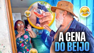 LUIZ DO SOM TIROU A CHAPA PRA BEIJAR DONA ZAZA | LUIZ DO SOM 