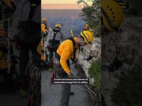 Teen survives falling 100ft at Grand Canyon